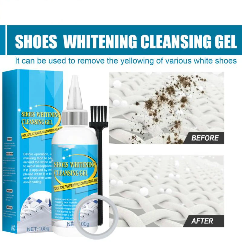 Shoe Whitening Cleaner Gel Brush - Image 4