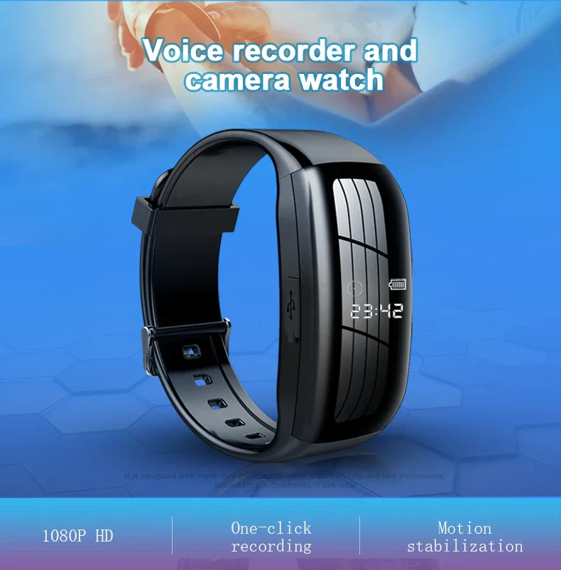 Silent Sight Mini Wireless HD Camera Watch - Image 7