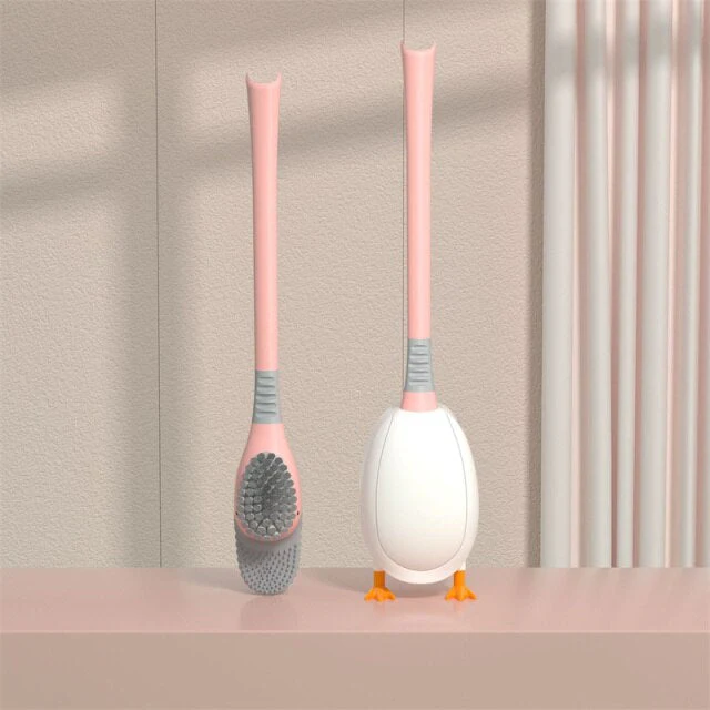 Silicone Duck Shape Soft Bathroom Brush - Image 9