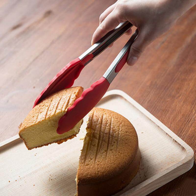 Silicone Mini Food Tong Cooking Clip - Image 2
