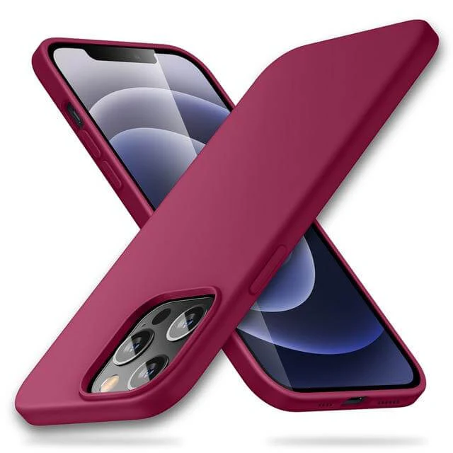 Silicone Slim Rubber Business iPhone 12 Case - Image 17