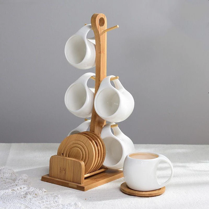 Simple Harmony Ceramic Tea Pot Set - Image 5