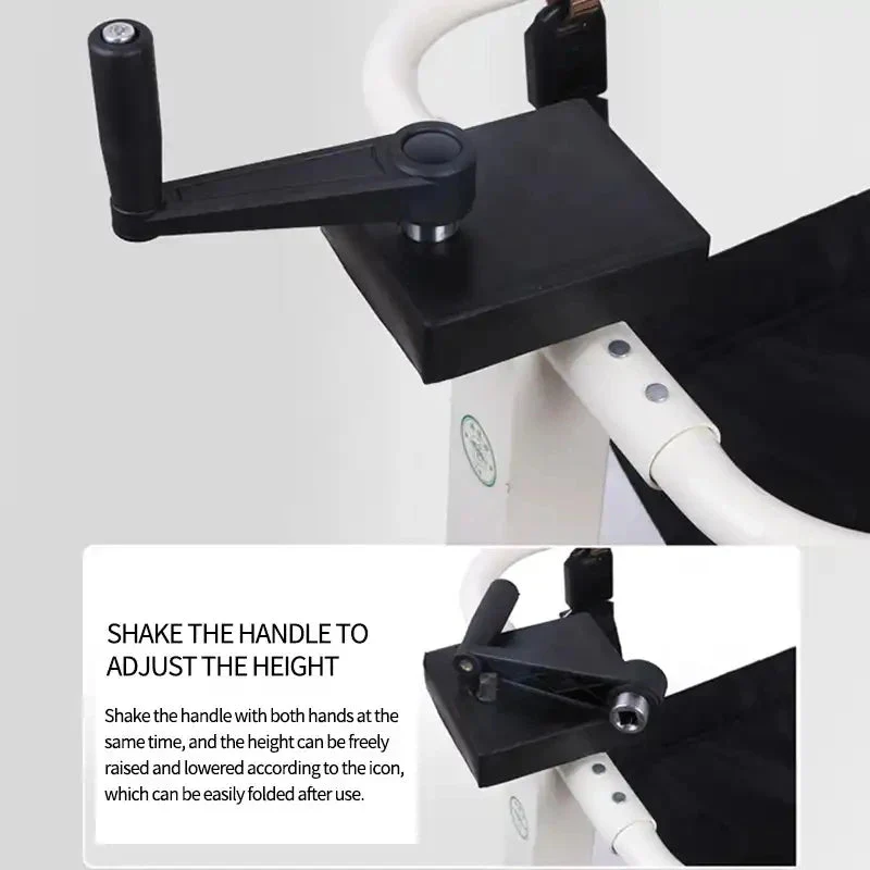 Simplified Elderly Patient Movement Mobility Bed Assistant Wheelchair - Image 4