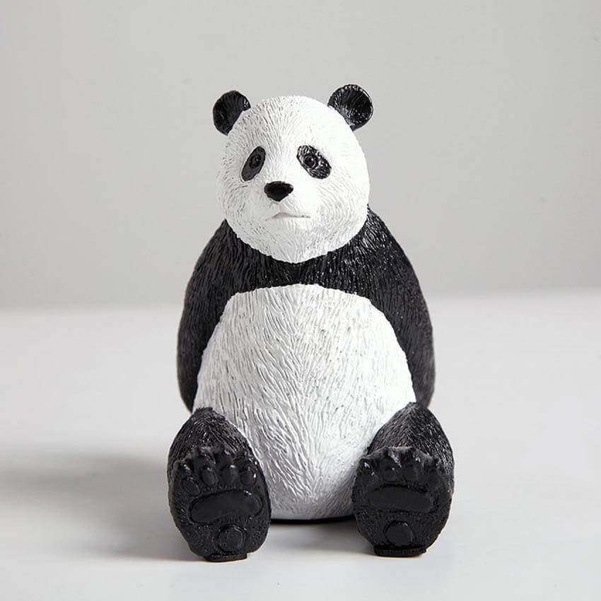 Sitting Panda Resin Phone Holder - Image 5