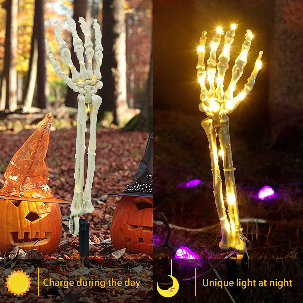 Skeleton Arm Solar Outdoor Lights - Image 4