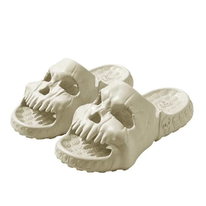 Skeleton Skull Thick Sole Slippers - Image 9