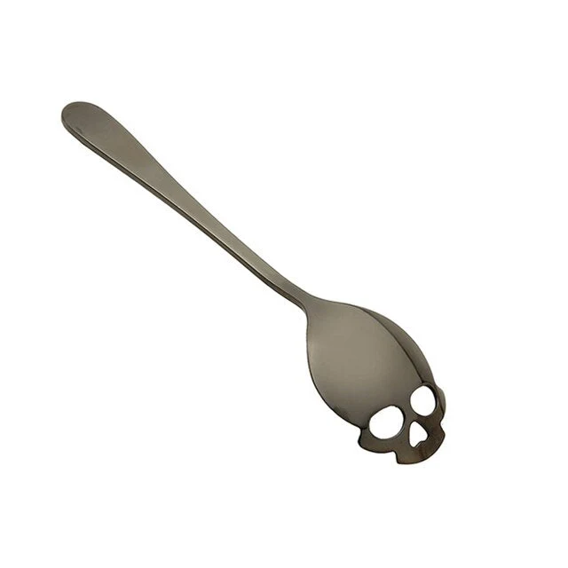 Skull Shaped Stainless Steel Spoon - Image 9