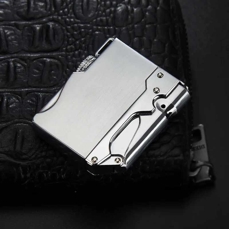 Sleek Torch Style Windproof Butane Lighter - Image 7