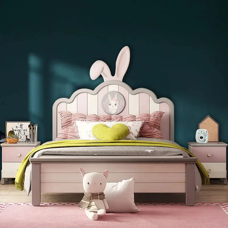 Sleepy Rabbit Wooden Kids Bed - Image 2