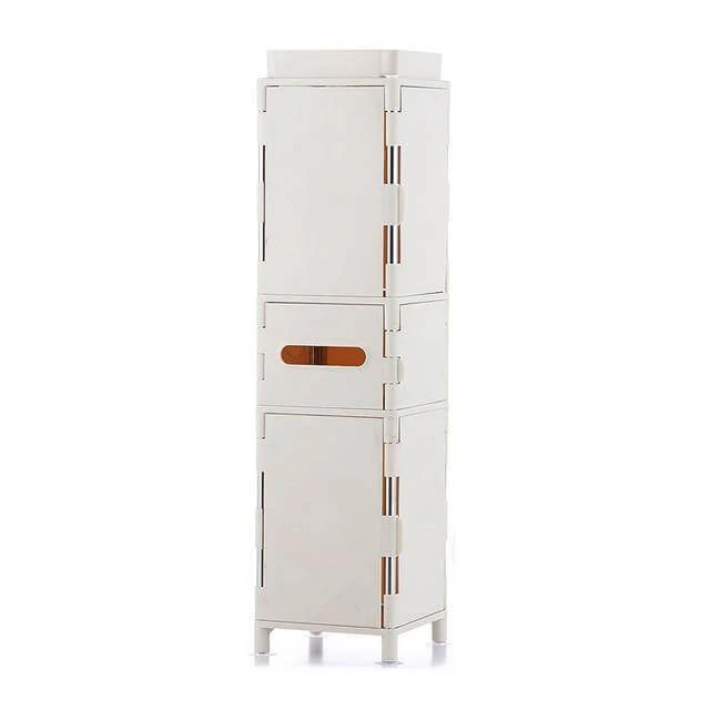 Small Bathroom Floor Cabinet Organizer - Image 15