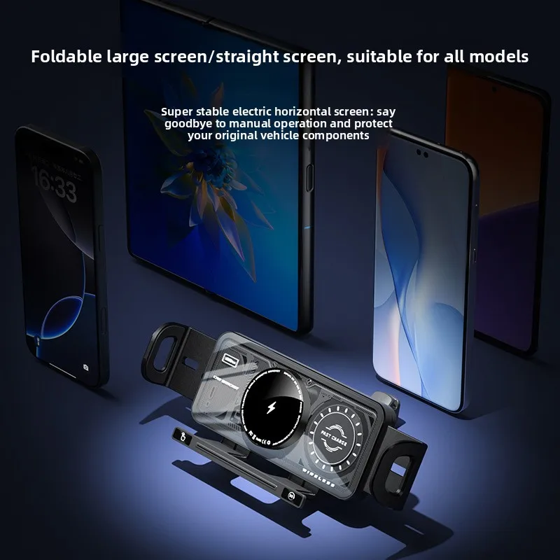 Smart Auto-Clamping Car Wireless Charger - Image 3