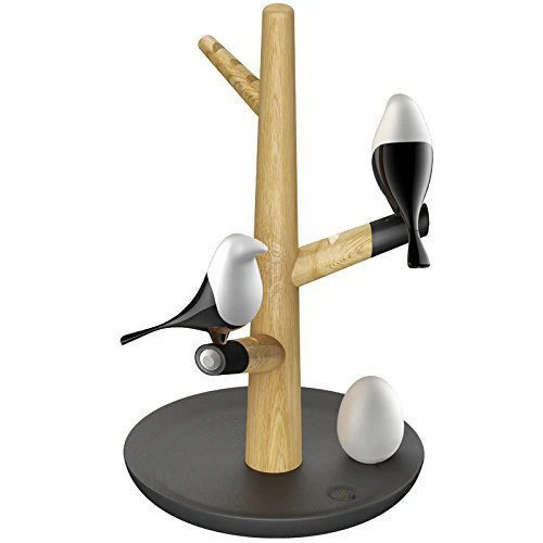 Smart Creative Chargeable Atmosphere Tree Bird Lamp - Image 8