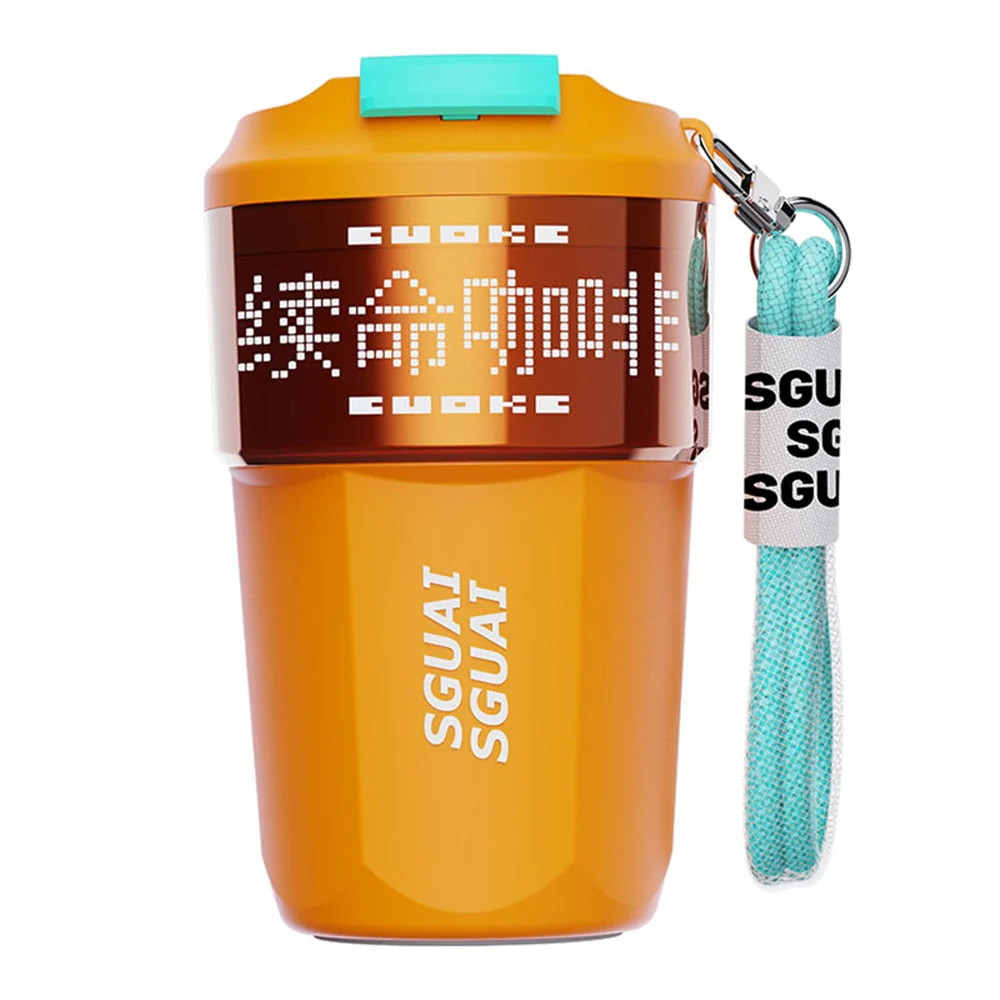 Smart Digital Pixel Stainless Steel Thermos Cup - Image 5