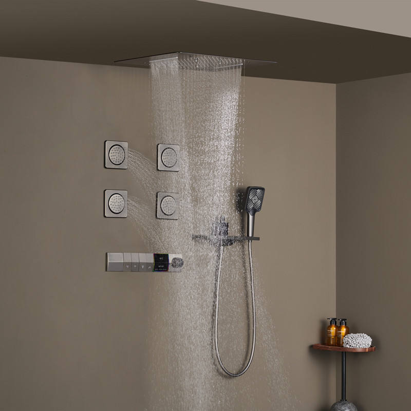 Smart Digital Touchscreen Multi-Jet Rainfall Shower System - Image 2