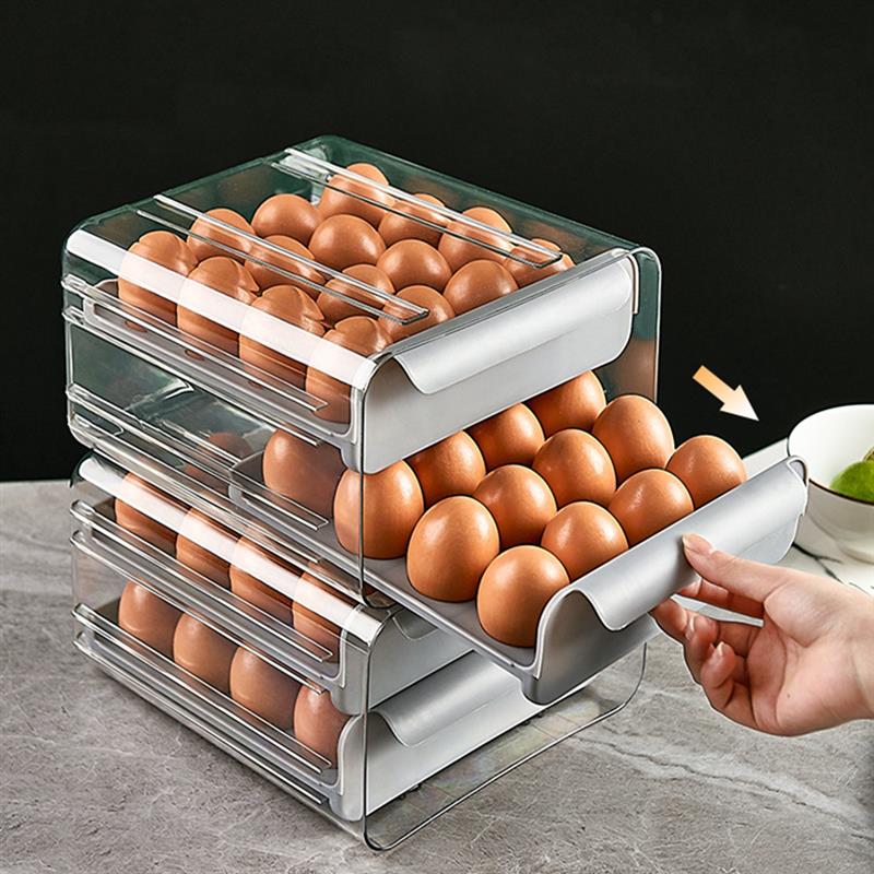 Smart Large Capacity Stackable Egg Storage Box - Image 2