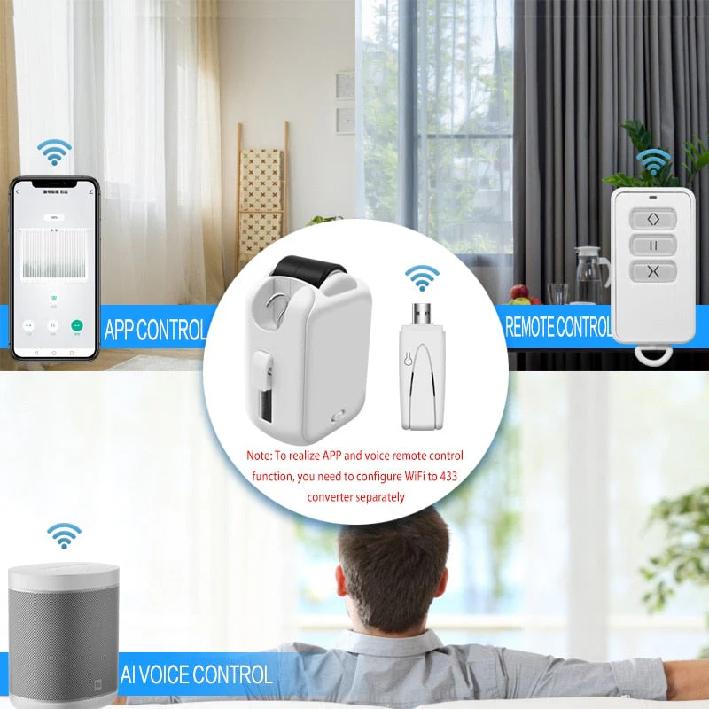 Smart Remote Control Curtain Opener - Image 5