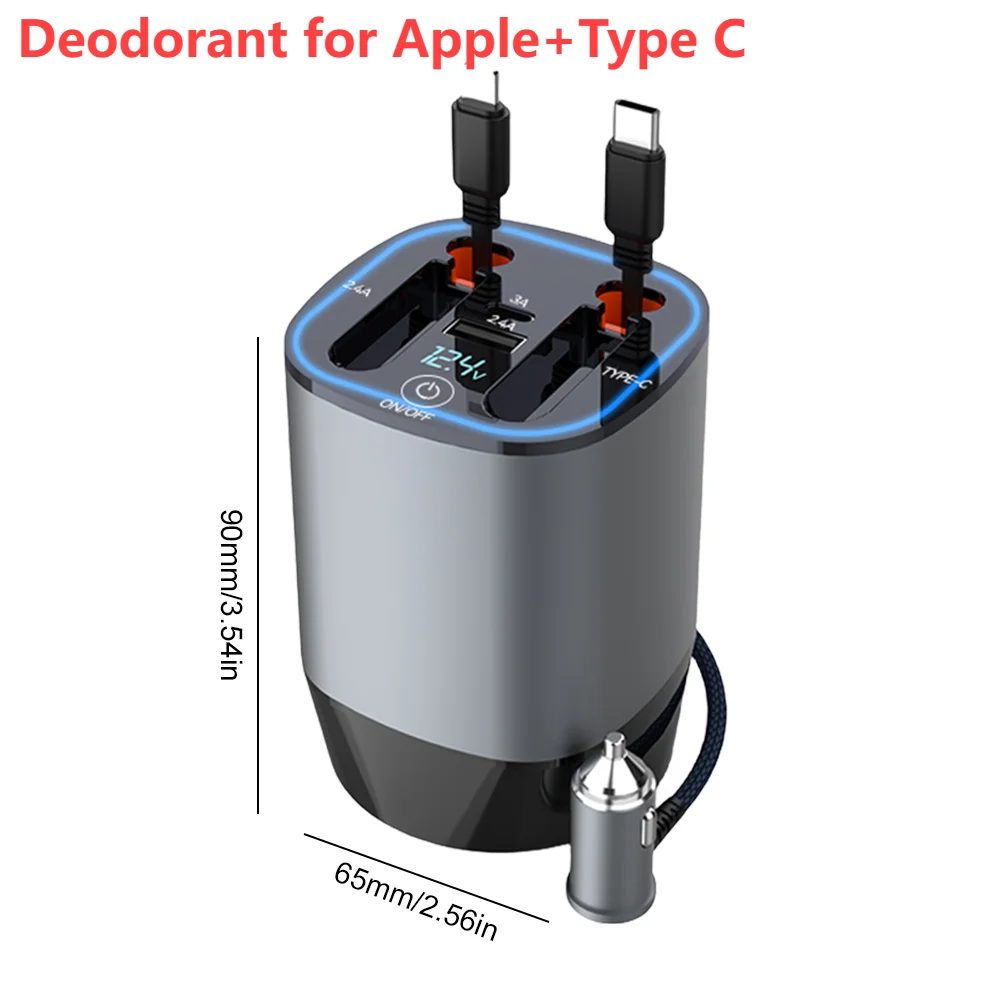 Smart Ride Retractable Car Fast Charger - Image 8