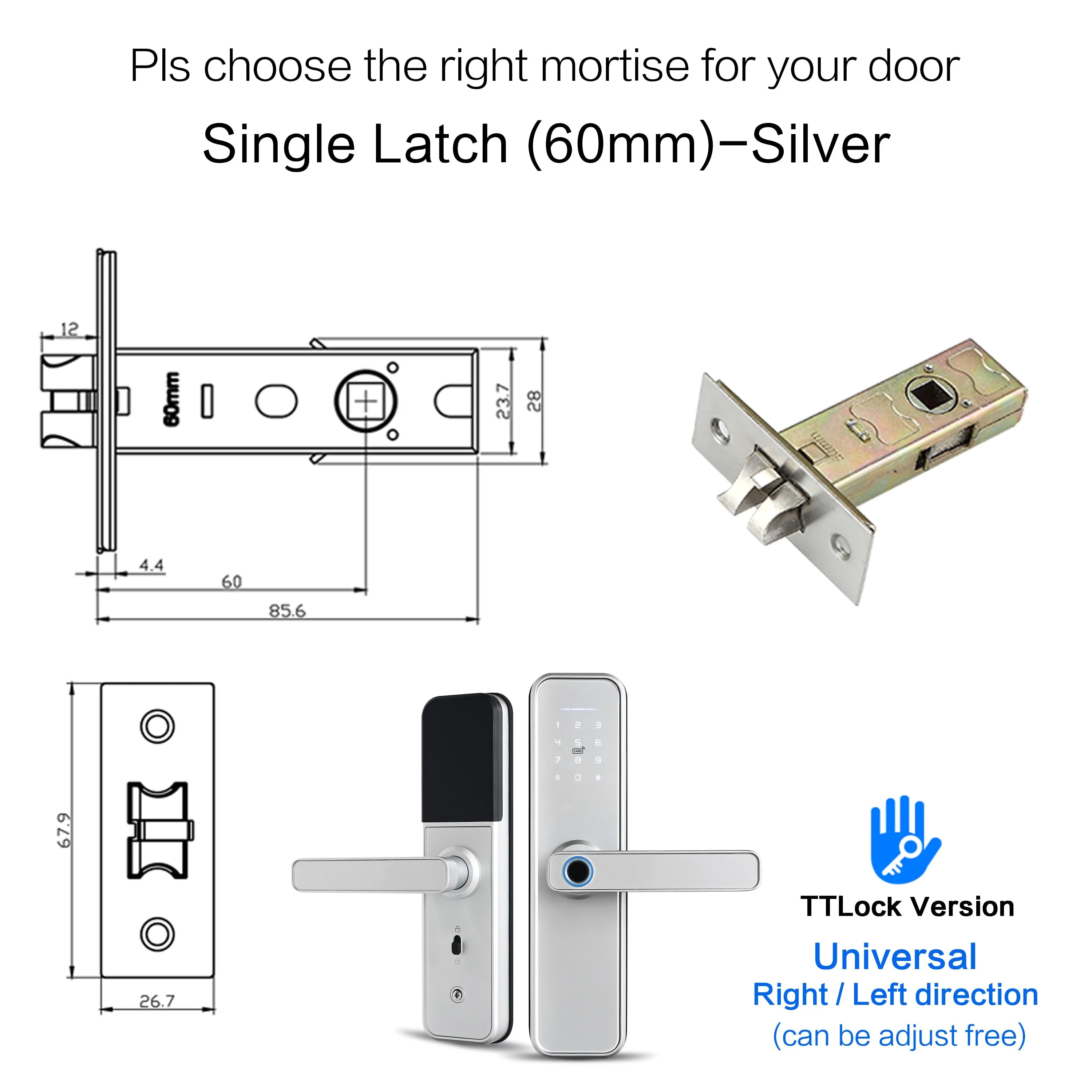 Smart Secure Biometric Fingerprint Door Lock - Image 17