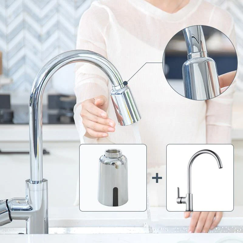 Smart Sensor Water Saving Touchless Faucet Head - Image 8