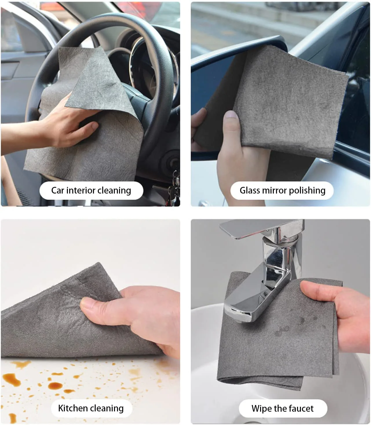 Smooth Surface Magic Sweep Cleaning Cloth - Image 3