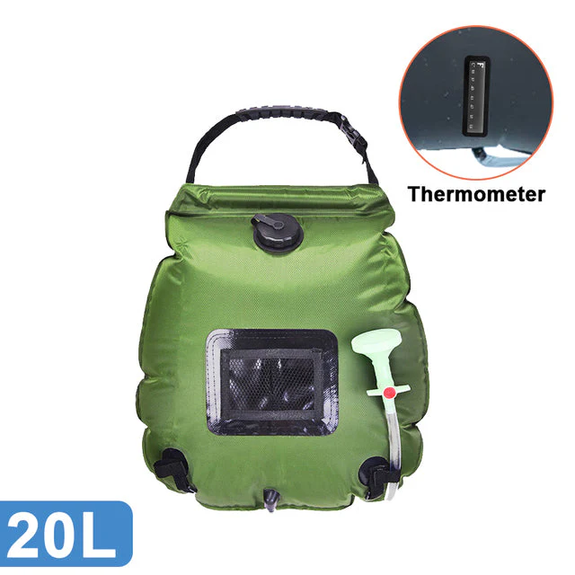 Soar-Powered Portable Travel Heated Shower Bag - Image 5