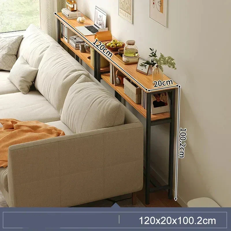 Sofa Gap Table Narrow Modern Space-Saving Table - Image 11