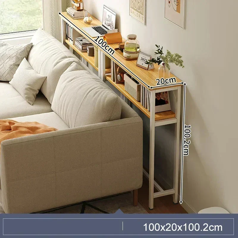 Sofa Gap Table Narrow Modern Space-Saving Table - Image 22