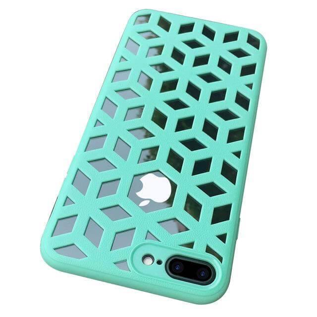 Soft Leather Hollow Shell For iPhone Models - Image 6