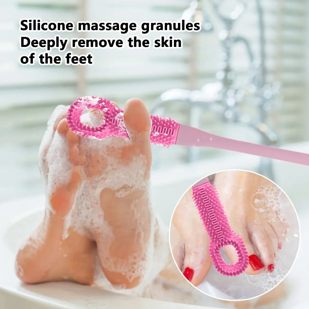 Soft Silicone Foot Spa Long Cleaning Brush - Image 4