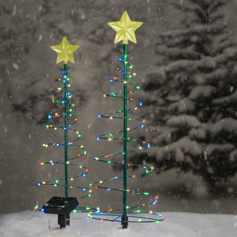 Solar Garden Led Christmas Tree Light - Image 6