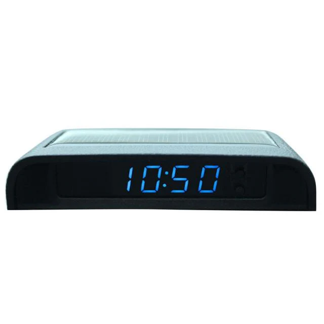 Solar Powered Car Dashboard Digital Clock - Image 8