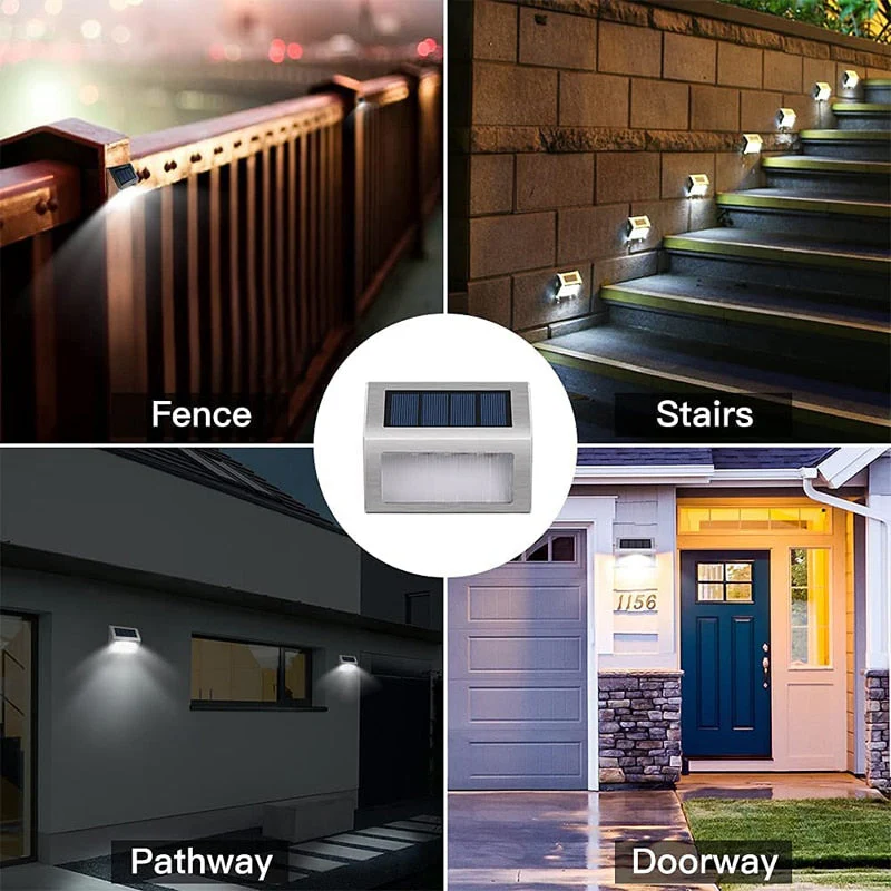 Solar Powered LED Outdoor Stairs Light - Image 6