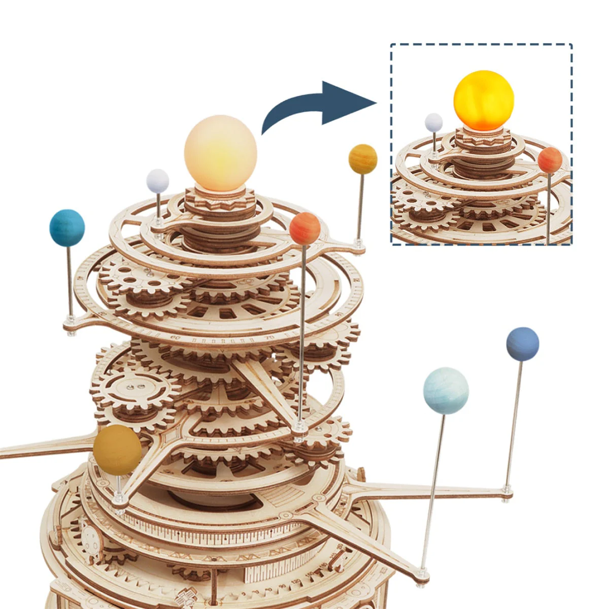 Solar System Intergalactic DIY Wooden Toy - Image 4
