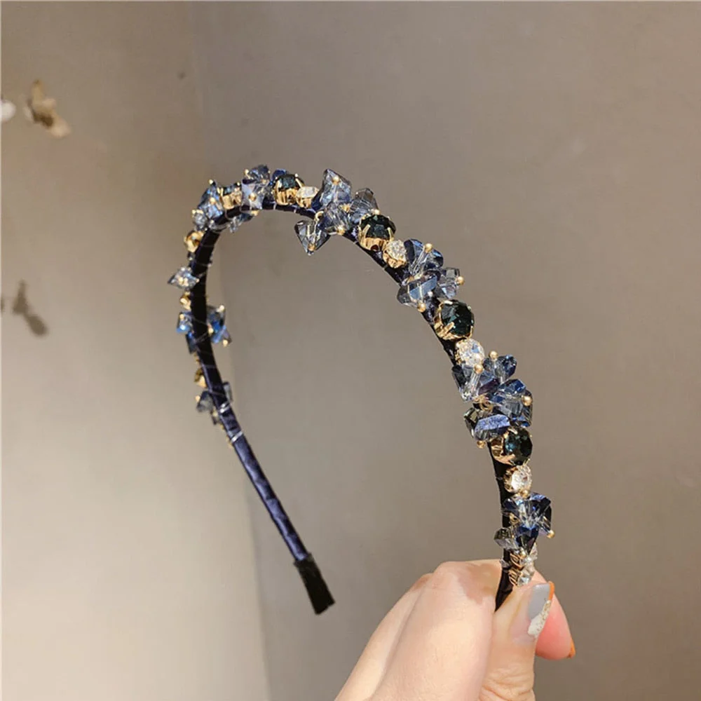 Sophisticated Sparkle Rhinestone Crystal Headband - Image 7