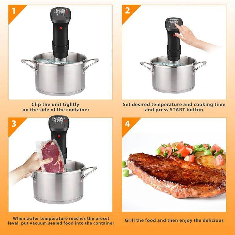 Sous Vide Digital Screen Temperature&Time Control - Image 2