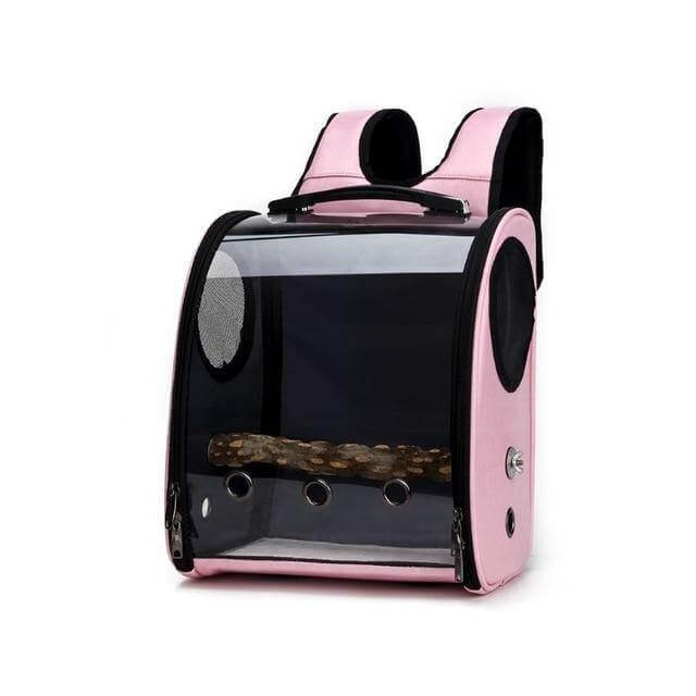 Space Capsule Bird Carrier Travel Birdcage Backpack - Image 2