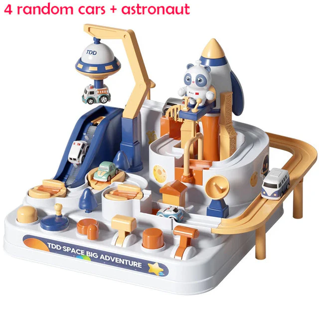 Space Panda Car Racing Toys - Image 3