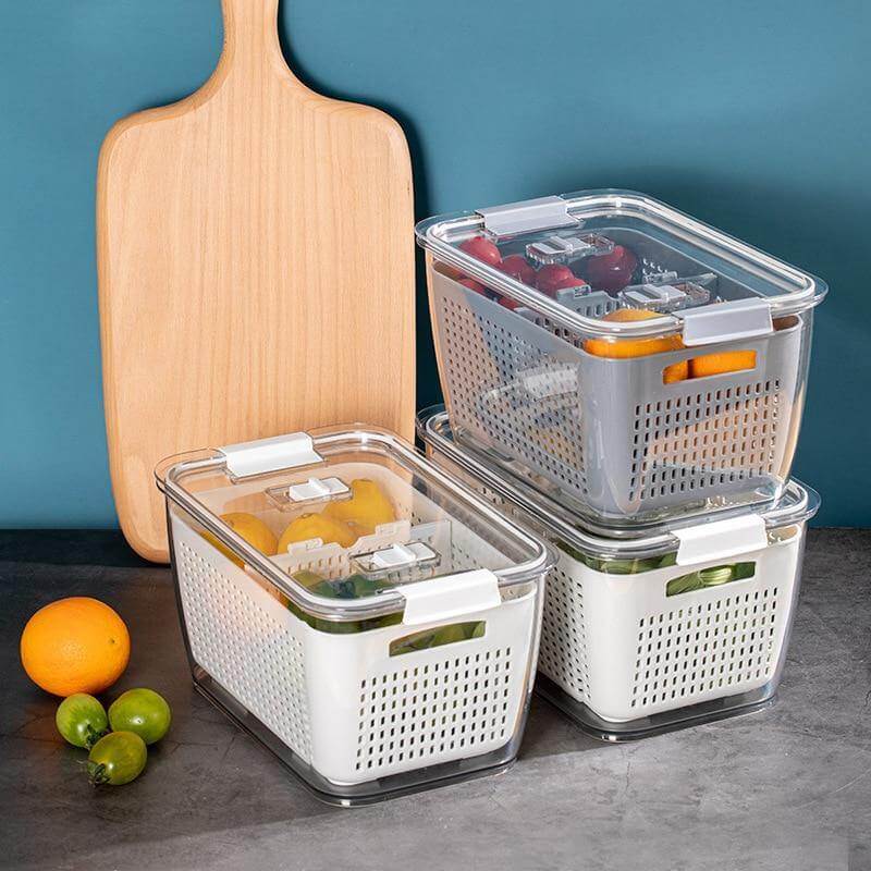 Space Saver Fridge Storage Container Organizers - Image 9