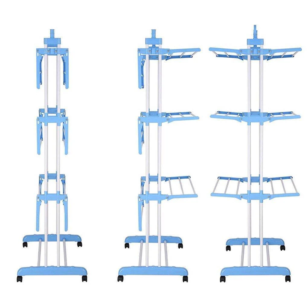 Space Saving Laundry Clothes Drying Rack - Image 8