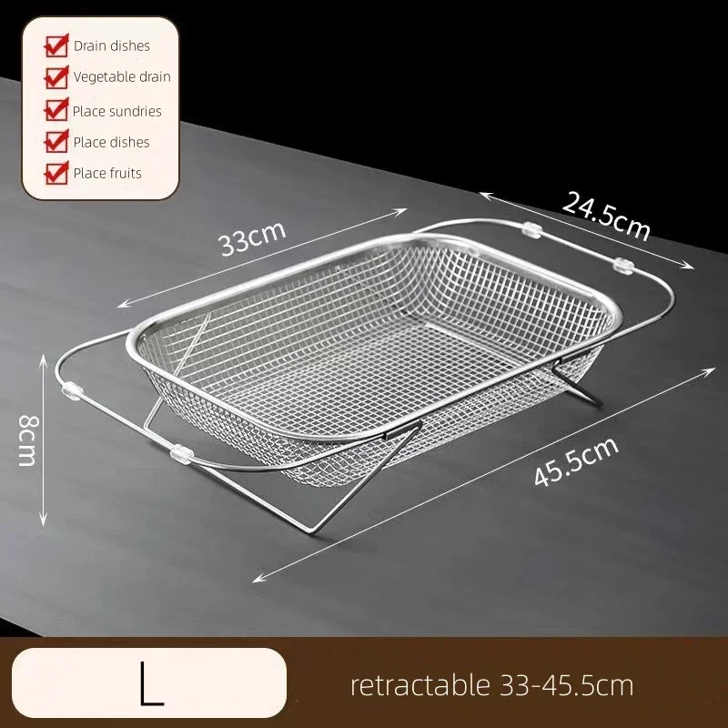 Space-Saving Over-Sink Mesh Strainer Rack - Image 10