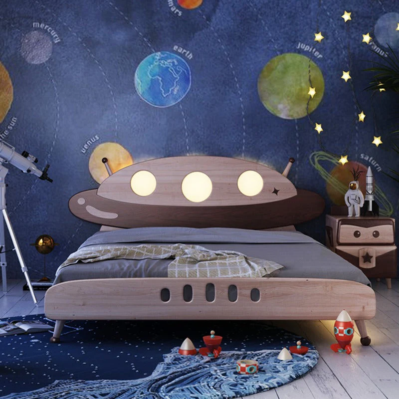 Spaceship Wooden Kids Bed - Image 3