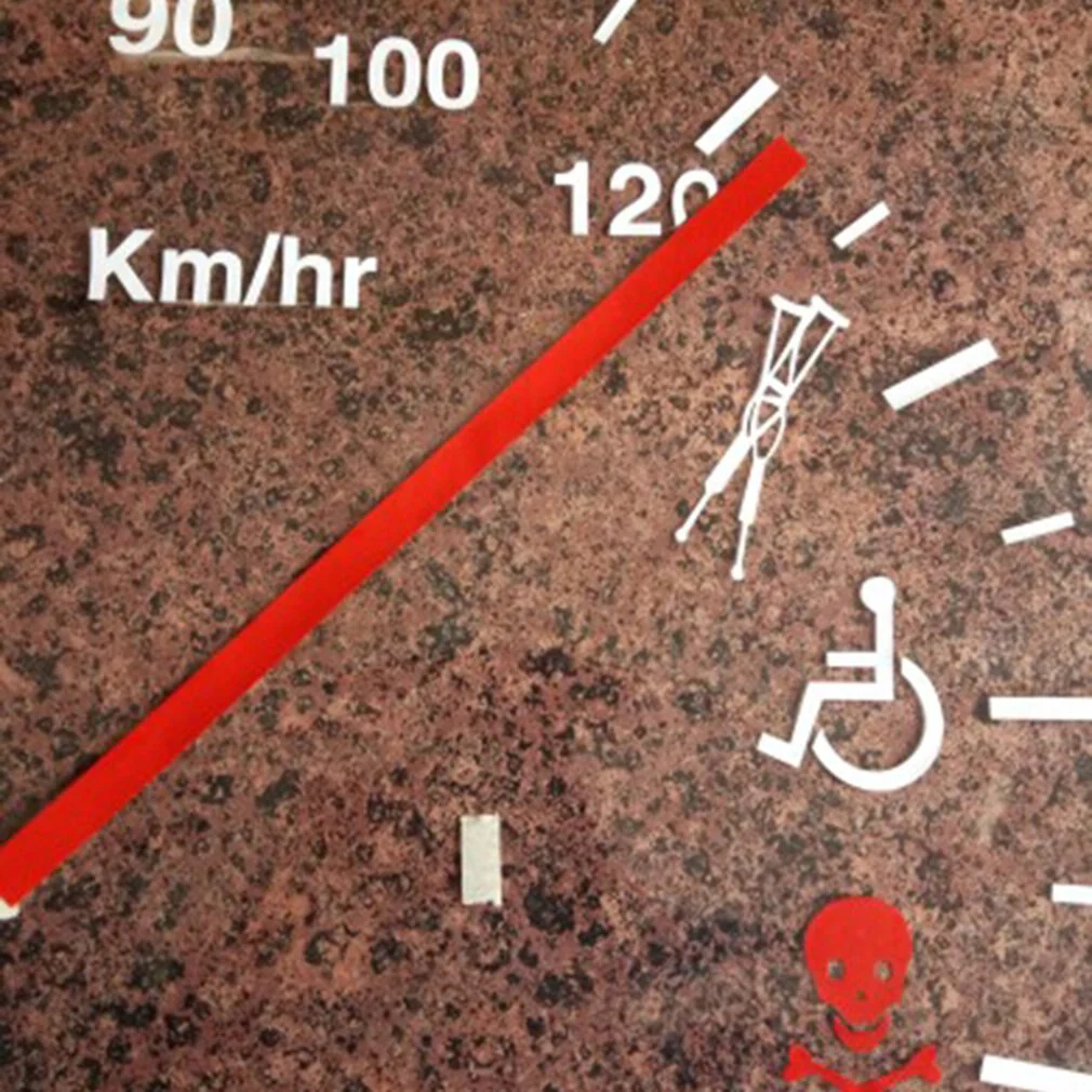 Speedometer Safe Warning Car Decal - Image 5