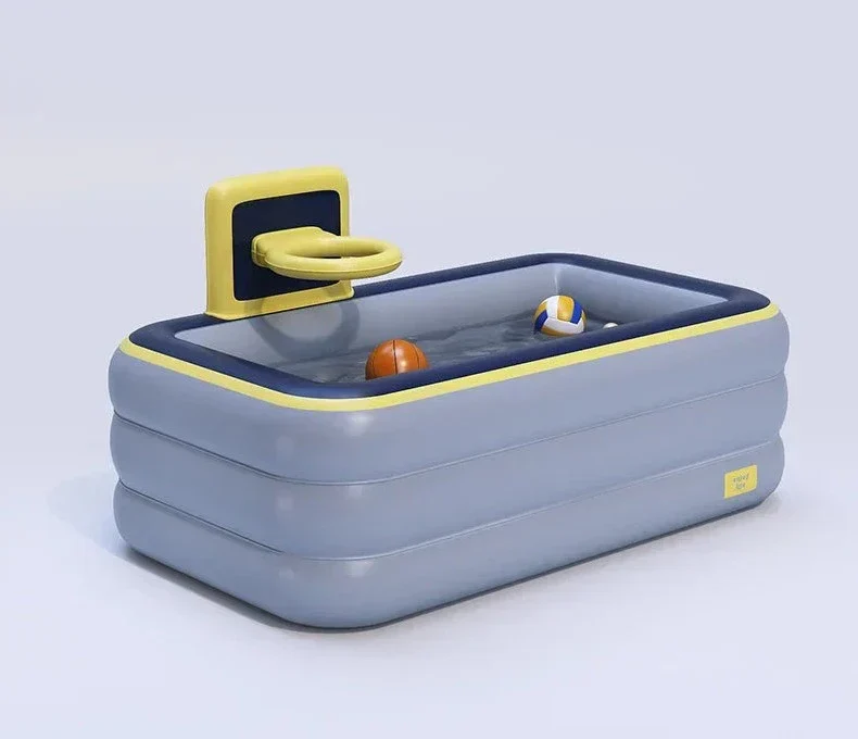 Splash Fun Kids Mini Inflatable Pool - Image 4