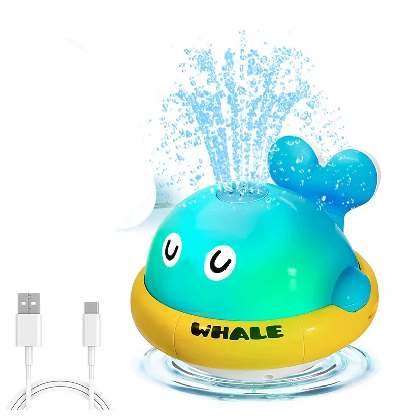 Splash Whale Auto-Spray Baby Bath Water Toy - Image 5