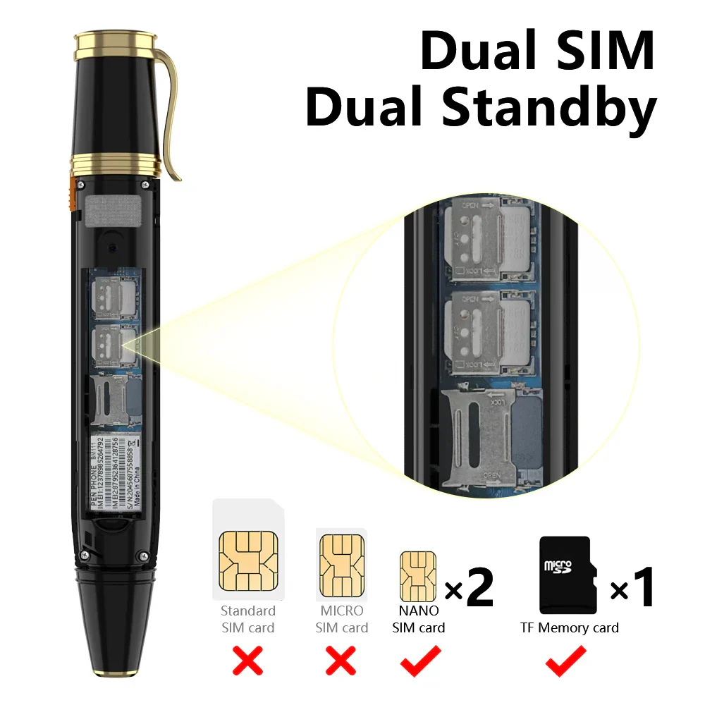 SpyLine Ultra Slim Pen-Shaped Mobile Phone - Image 4