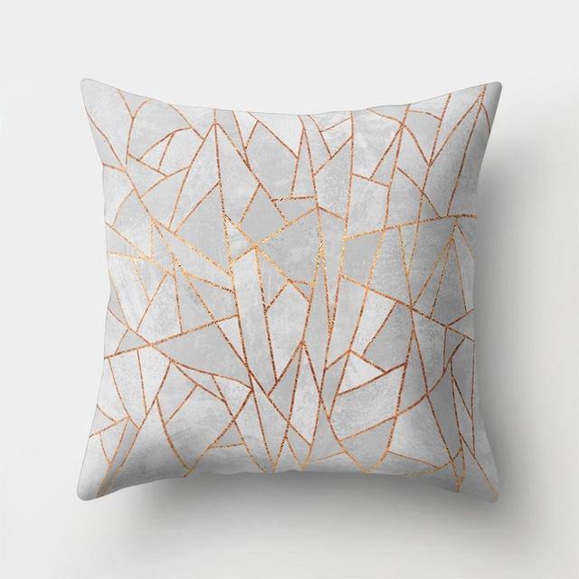 Square Decorative Geometric Striped Pillow Cases - Image 13