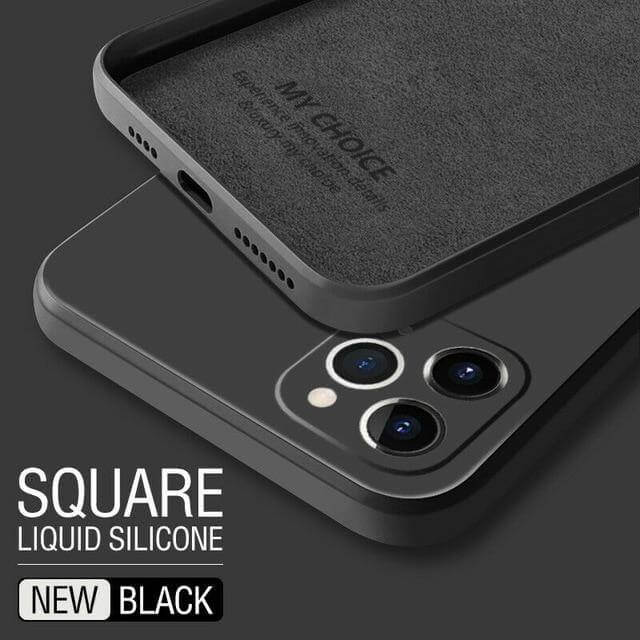 Square Pastel Silicone iPhone Case - Image 3