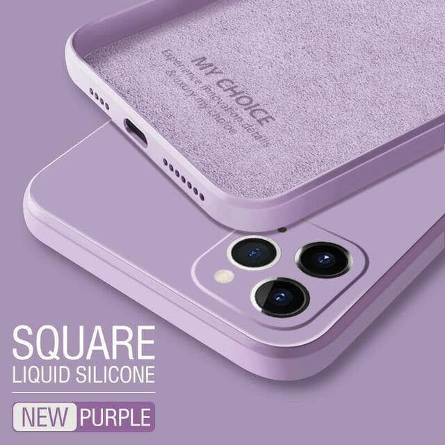 Square Pastel Silicone iPhone Case - Image 6