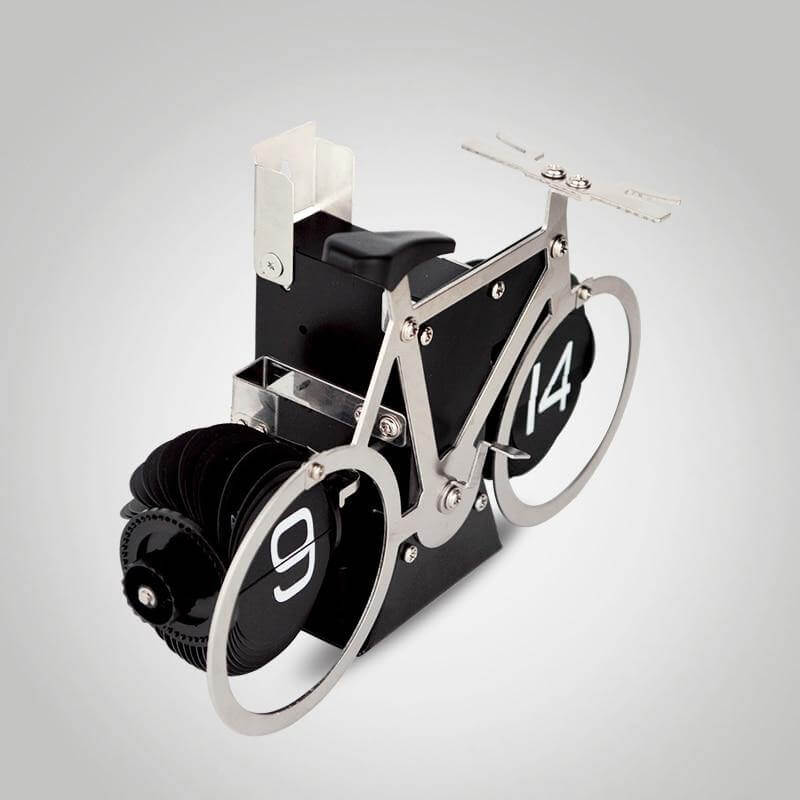 Stainless Steel Digital Automatic Creative Bike Clock - Image 6