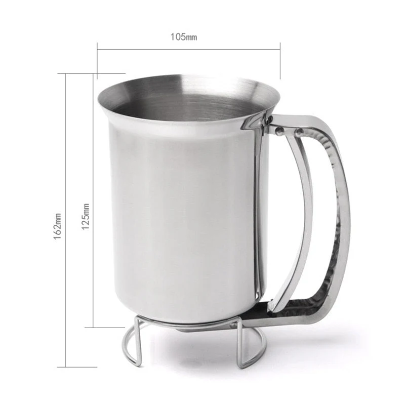 Stainless Steel Handheld Batter Dispenser - Image 4